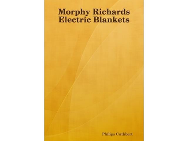 Free Book - Morphy Richards Electric Blankets