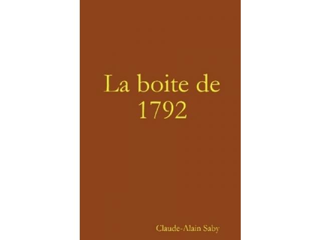 Free Book - La boite de 1792