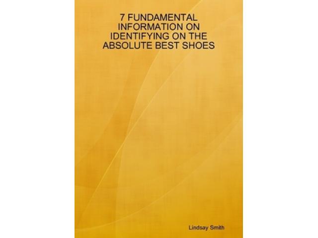 Free Book - Fundamental Information On Shoes