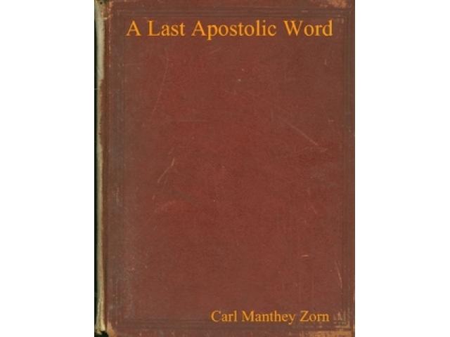 Free Book - A Last Apostolic Word