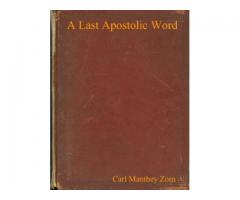 A Last Apostolic Word