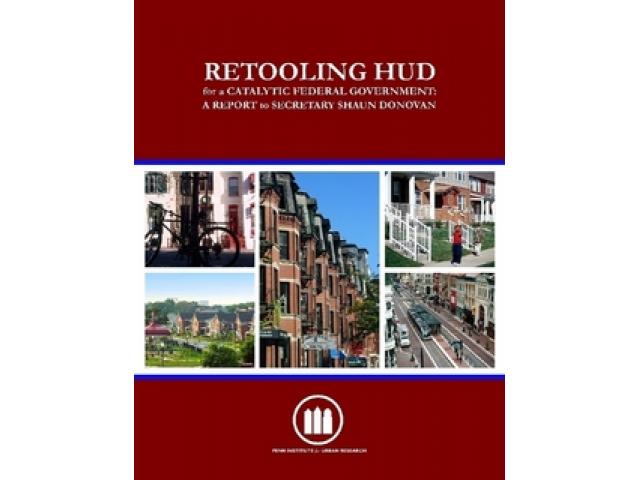 Free Book - Retooling HUD for a Catalytic Federal Government