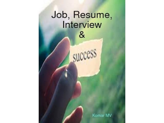 Free Book - Job, Resume, Interview & Success