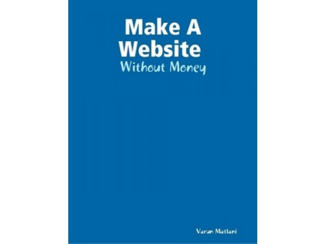 Free Book - Make A Website: Free