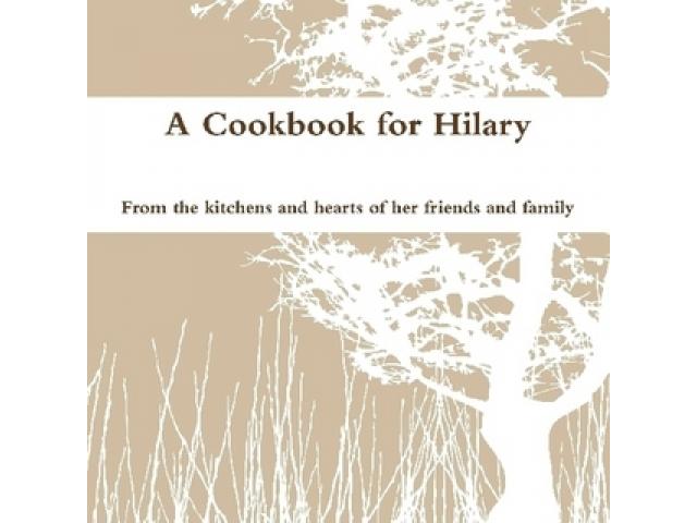 Free Book - Hilary's cookbook
