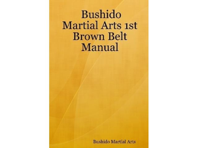 Free Book - Bushido Martial Arts 1st Brown Belt Manual