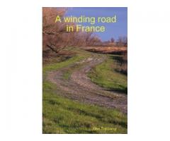 A winding road in France