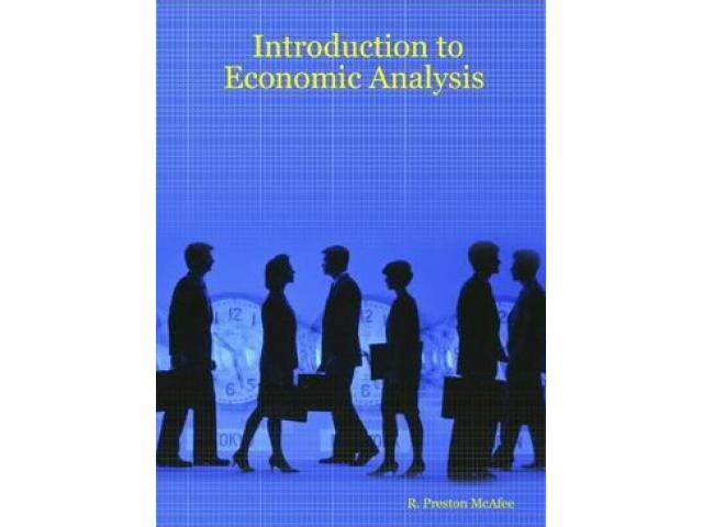 Free Book - Introduction to Economic Analysis