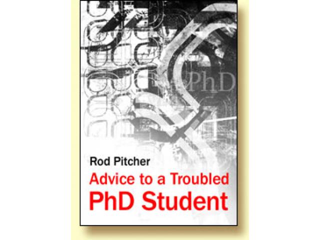 Free Book - Advice to a Troubled PhD Student