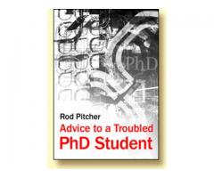 Advice to a Troubled PhD Student