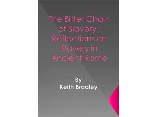 Free Book - The Bitter Chain of Slavery