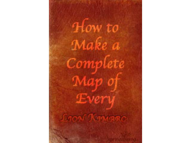 Free Book - How to Make a Complete Map of Every Thought you Think