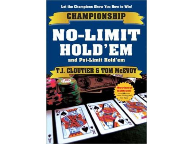 Free Book - Championship No-Limit & Pot-Limit Hold'em