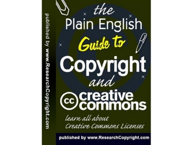 Free Book - The Plain English Guide to Copyright and Creative Commons