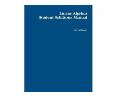 Linear Algebra, Student Solutions Manual