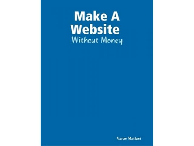 Free Book - Make A Website : FREE