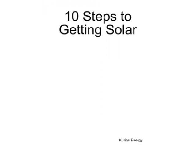 Free Book - 10 Steps to Getting Solar