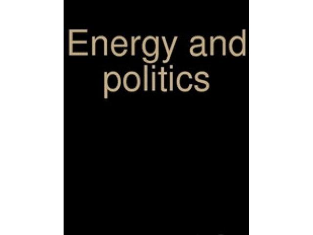 Free Book - Energy and politics