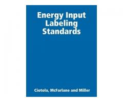 Energy Input Labeling Standards