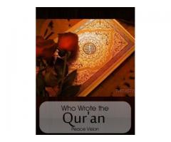 Who Wrote the Qur’an