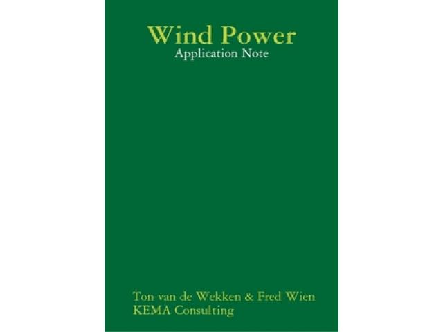 Free Book - Wind Power